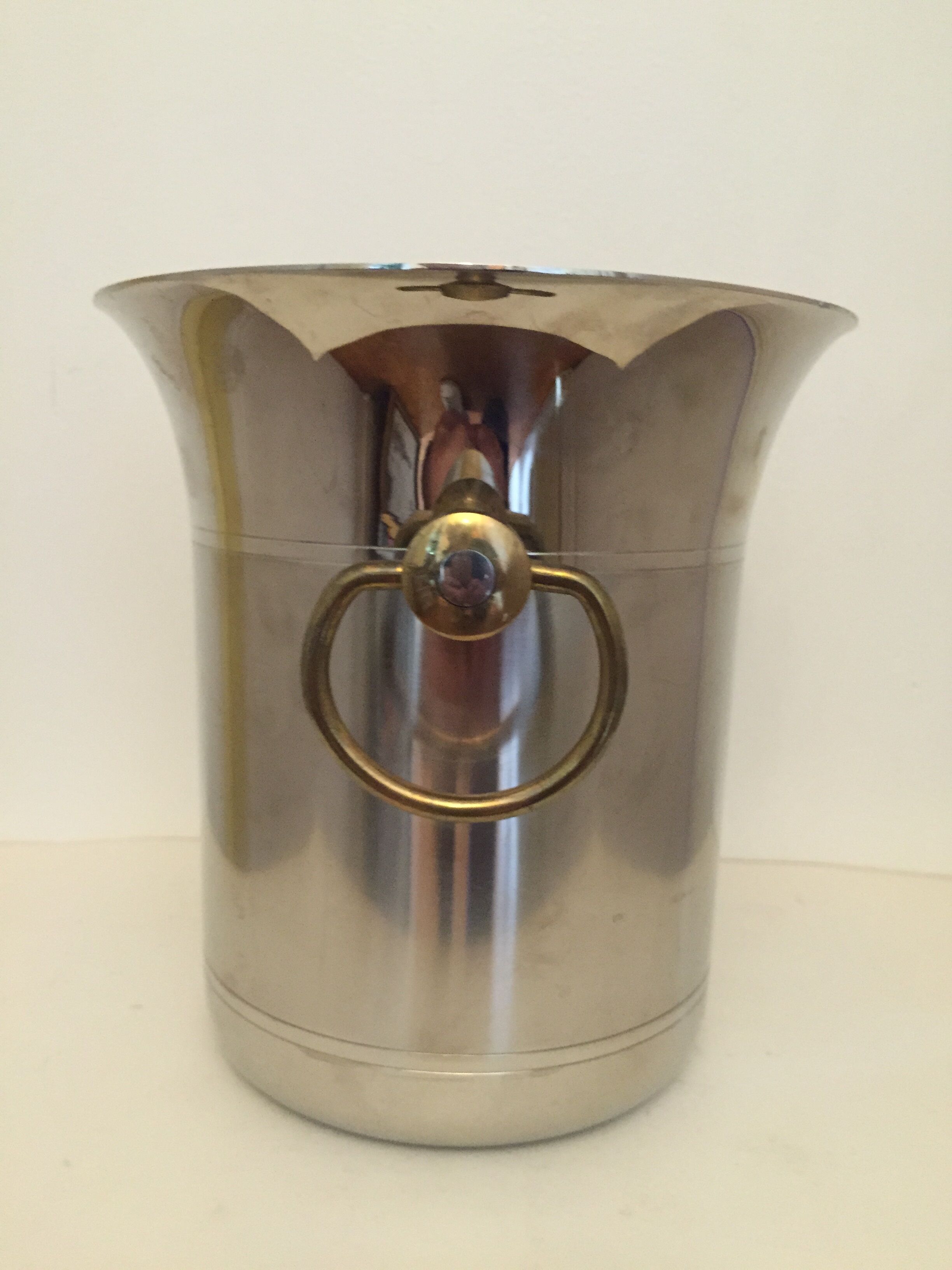Seau à champagne Jean Couzon en inox