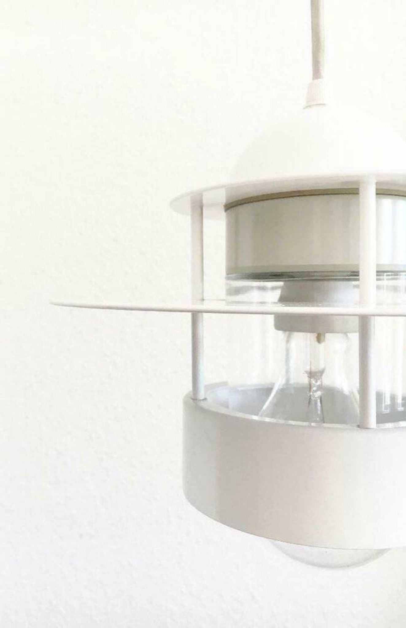 Mid-century Albertslund suspension by Jens Møller Jensen for Louis Poulsen, 1960s.