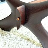 Condor coffee table by frederik schriever-abeln  with new glass tabletop