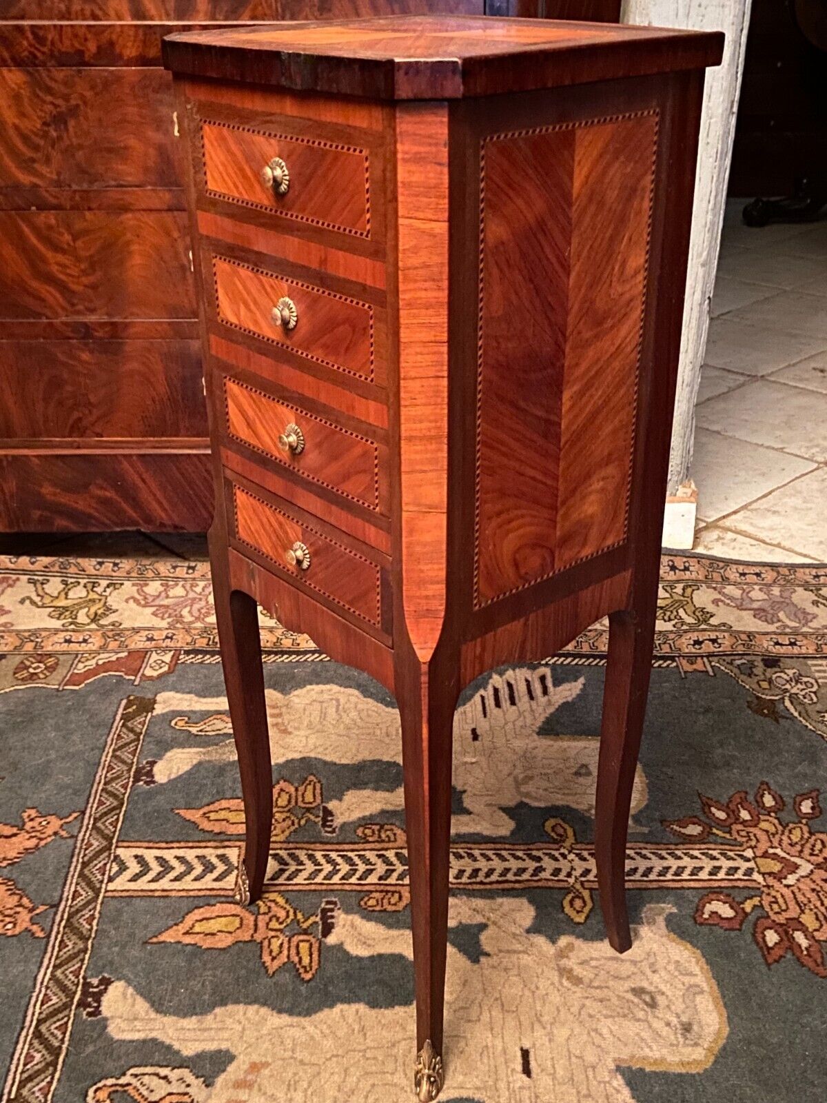 End of sofa holder pot harness pedestal bedside inlaid style Transition