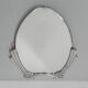 Art Deco mirror in wooden frame