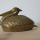 Brass pelican box