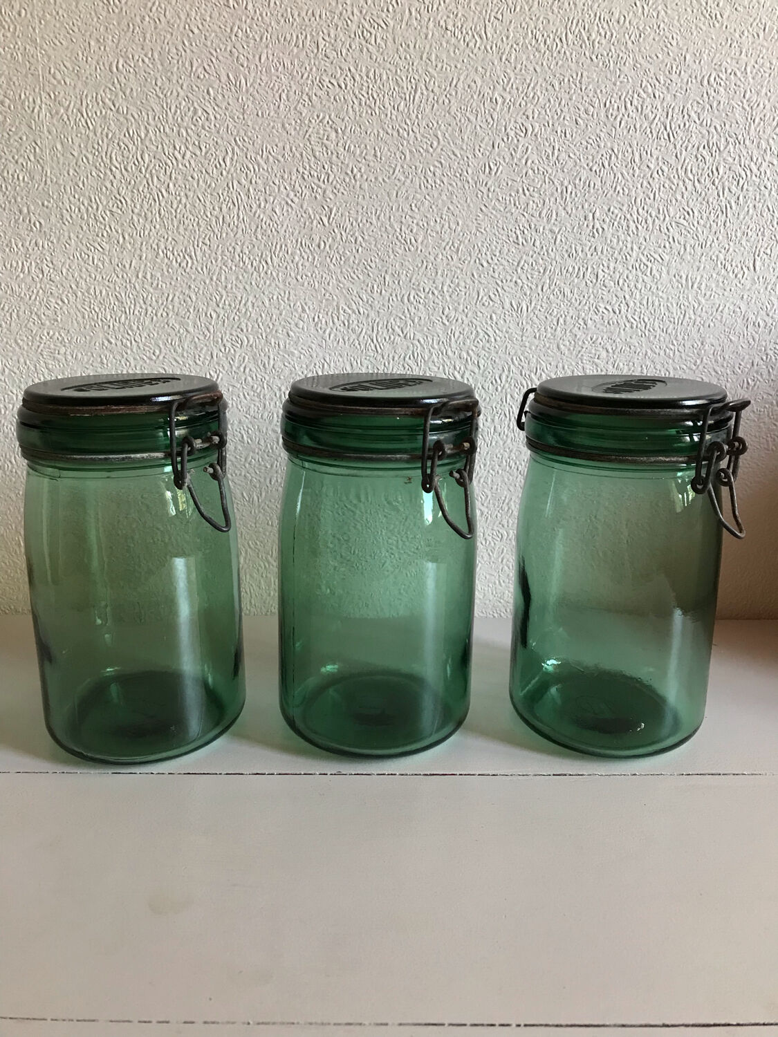 Set of 3 jars Solidex