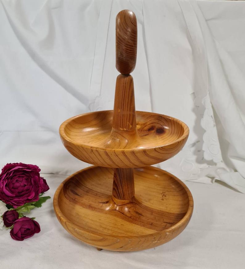 old Scandinavian wooden floor servant