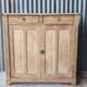 Parisian buffet raw wood