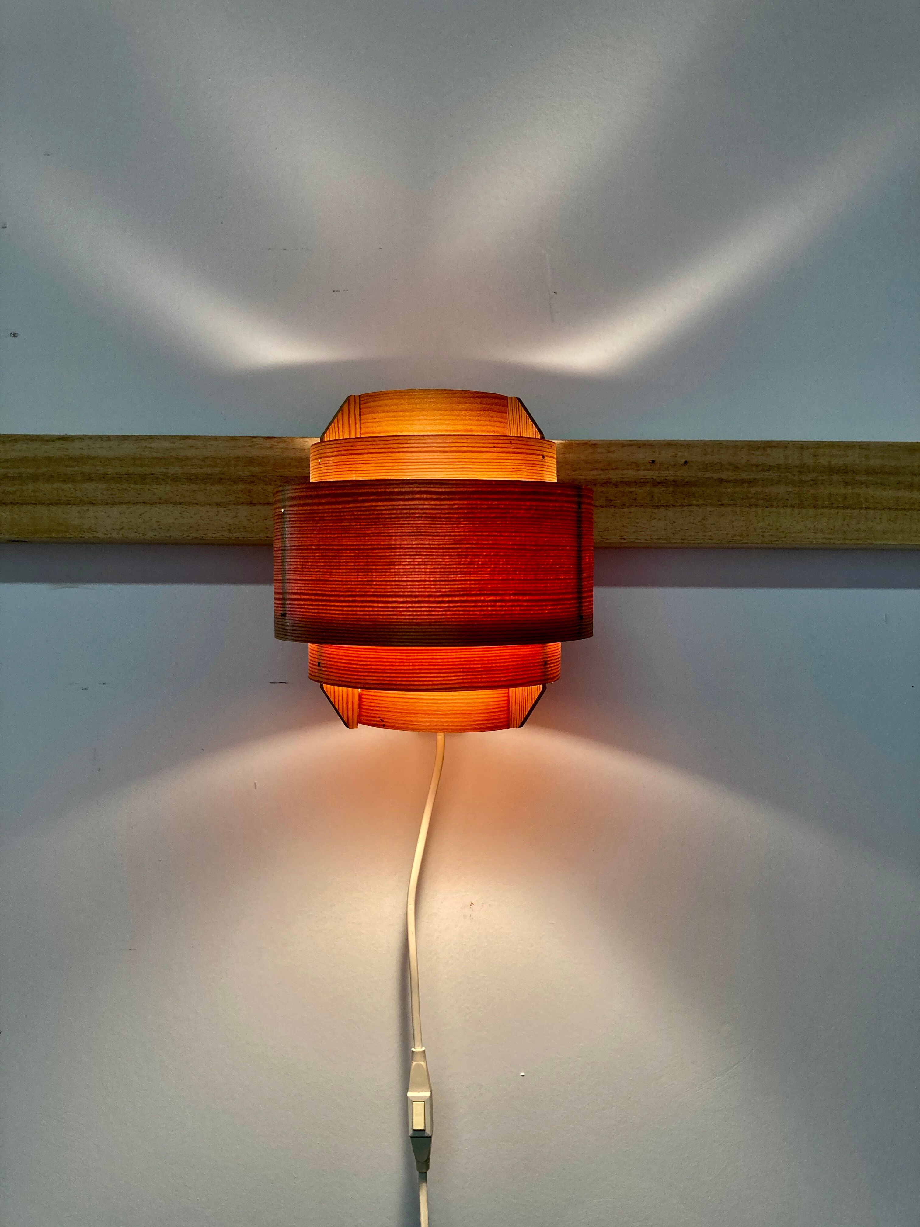 Organic sconce Hans Agne Jakobsson 1960