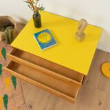 Commode en placage de chêne, années 1960