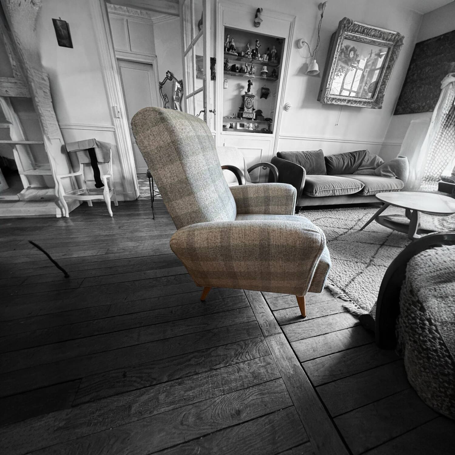 Vintage English armchair