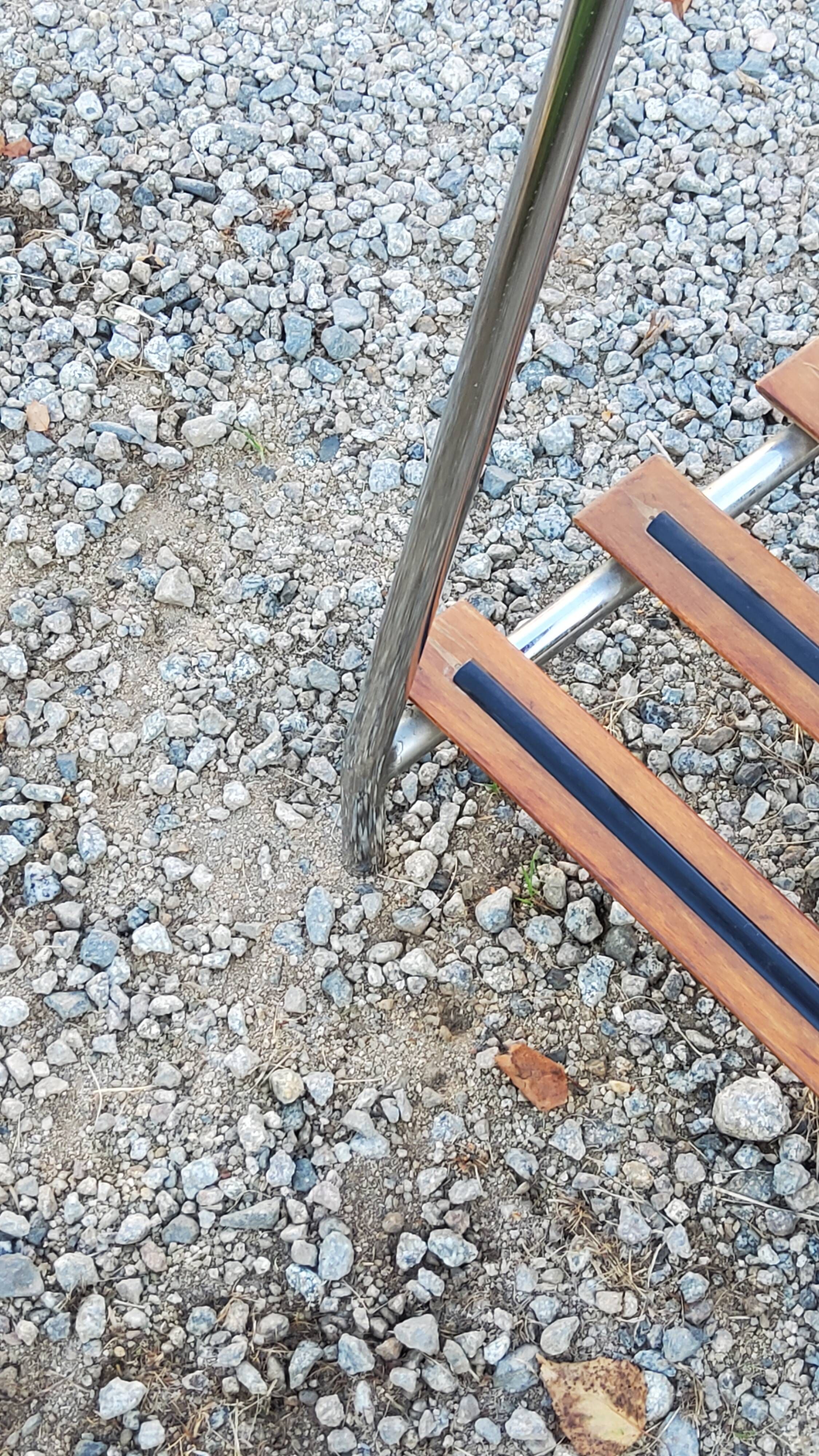 Vintage valet in wood, chrome metal and vinyl from the 60s