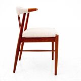 Two teak chairs, Danish design, 1960s