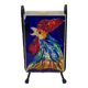 Lamp atmosphere vintage rooster in glass mosaic 1960
