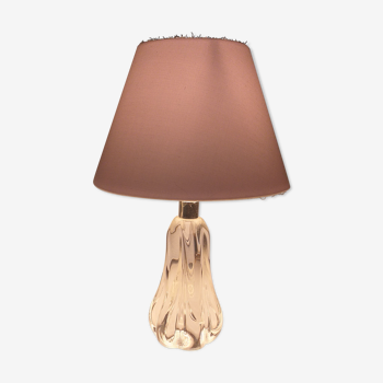 Bedside lamp crystal foot