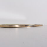 Mirror free form golden edge 1950s - 87x44cm