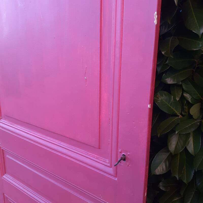 3 large old Haussmann-style wardrobe doors 19th century H260cm