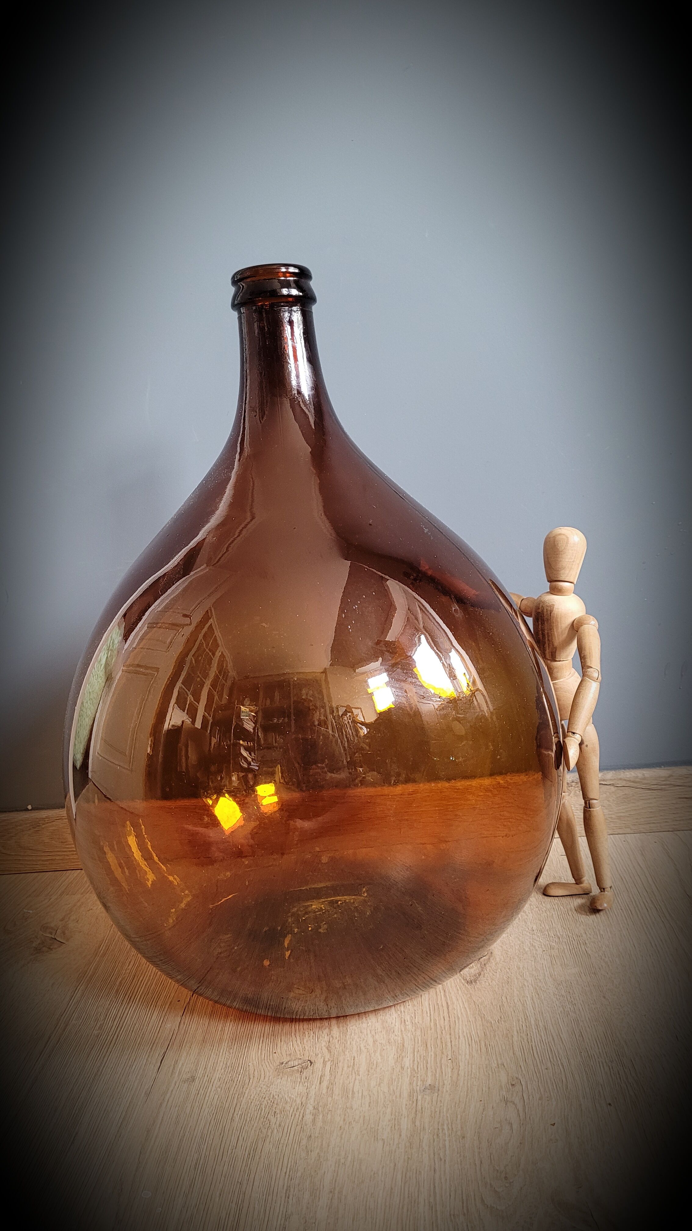 Damejeanne 25L marron Selency