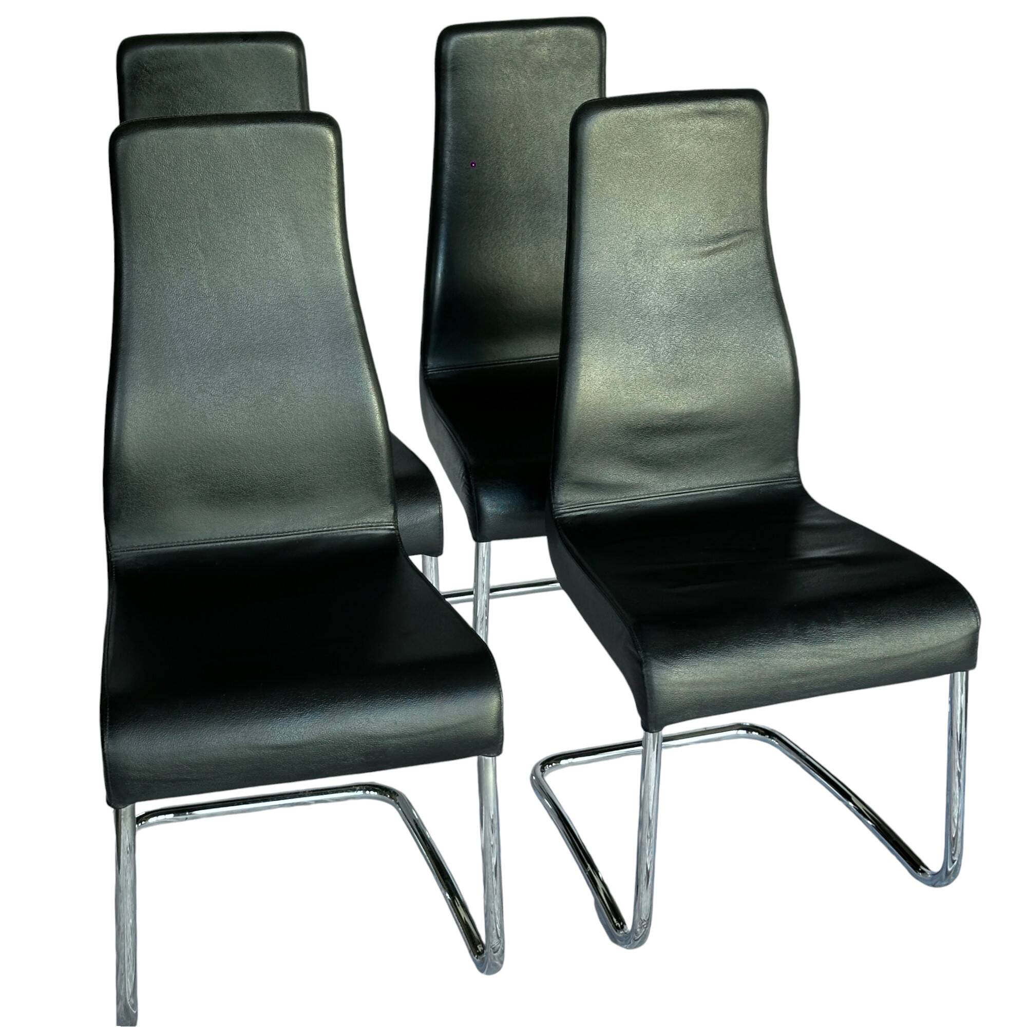 Set of Effezeta chairs, Italy