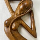 Sculpture of a woman's curves