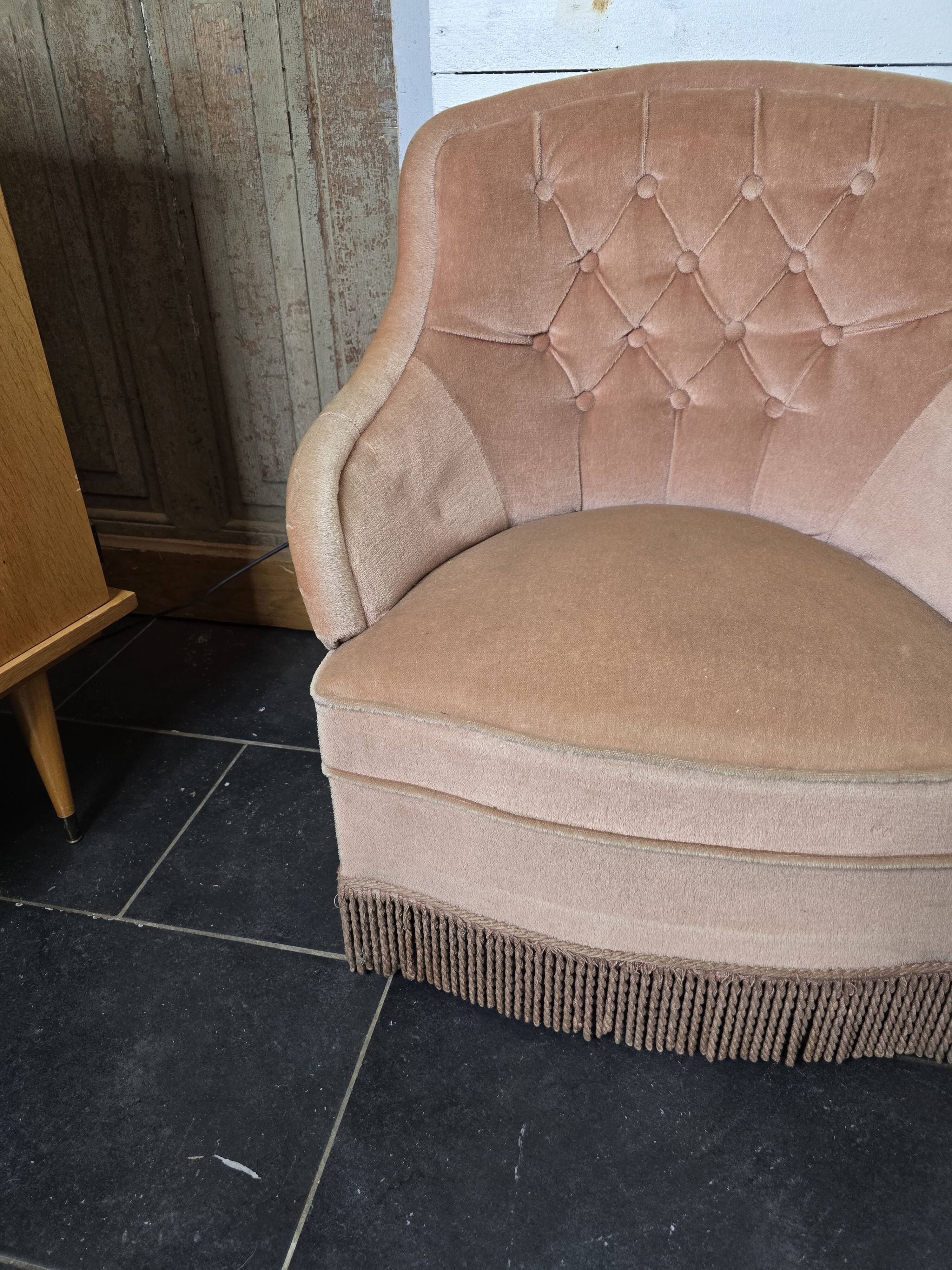 Pair of toad armchairs