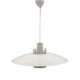 Lyfa pendant lamp from the 1970s, white metal shade, Denmark