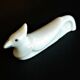 White porcelain knife holder the bird