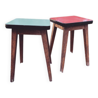 Pair of formica stools