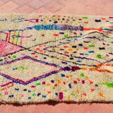 Moroccan berber carpet 194x118cm