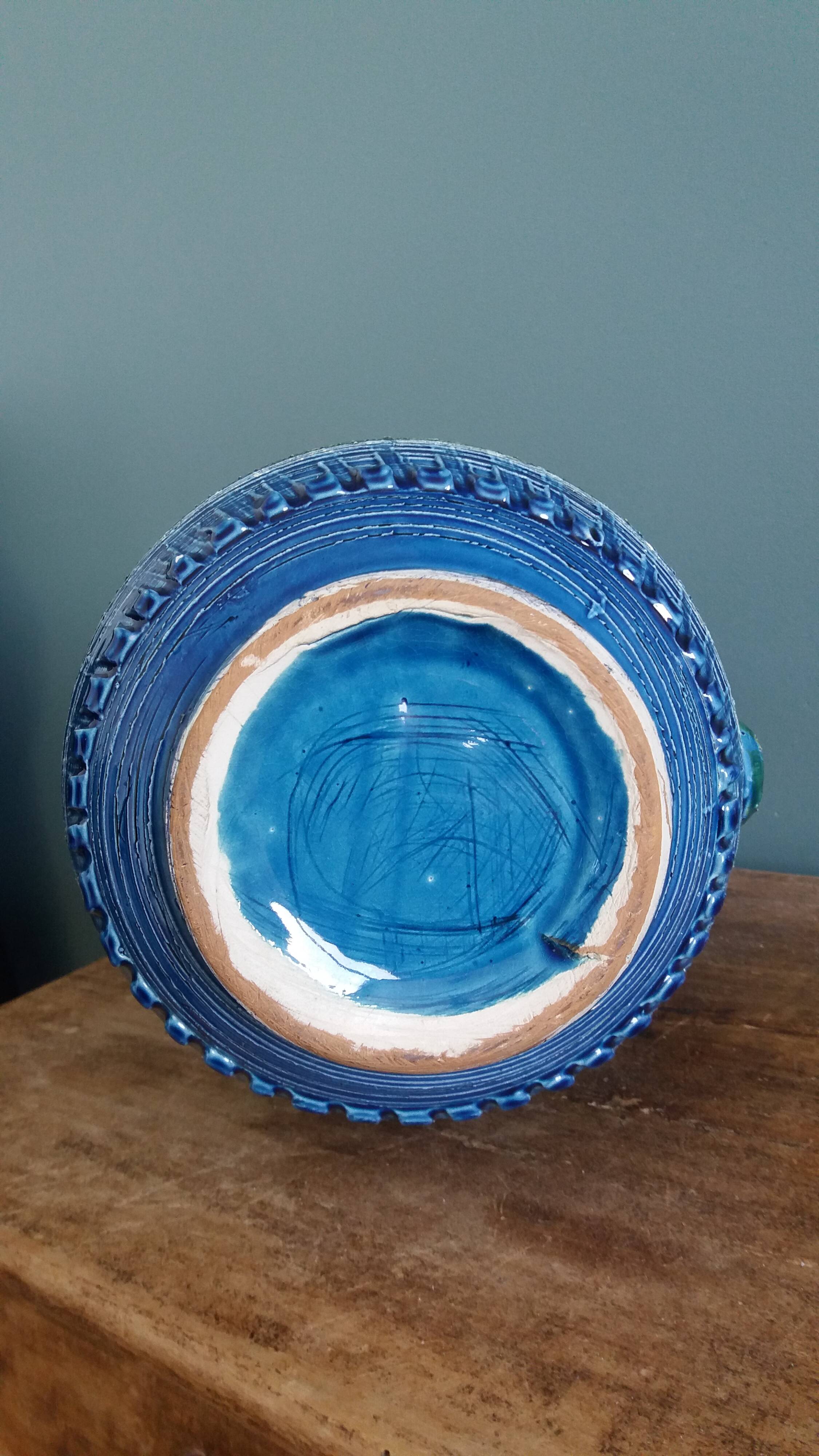 Nedo Scappini vase pitcher for Nuovo Rinascimento, Italy, Aldo Londi style