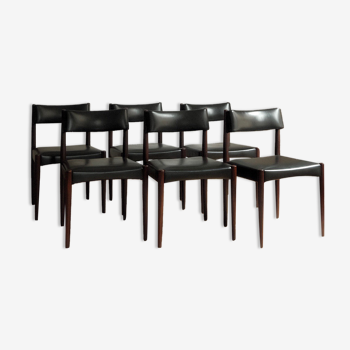 Aksel Bender Madsen rosewood dining chairs