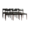 Aksel Bender Madsen rosewood dining chairs