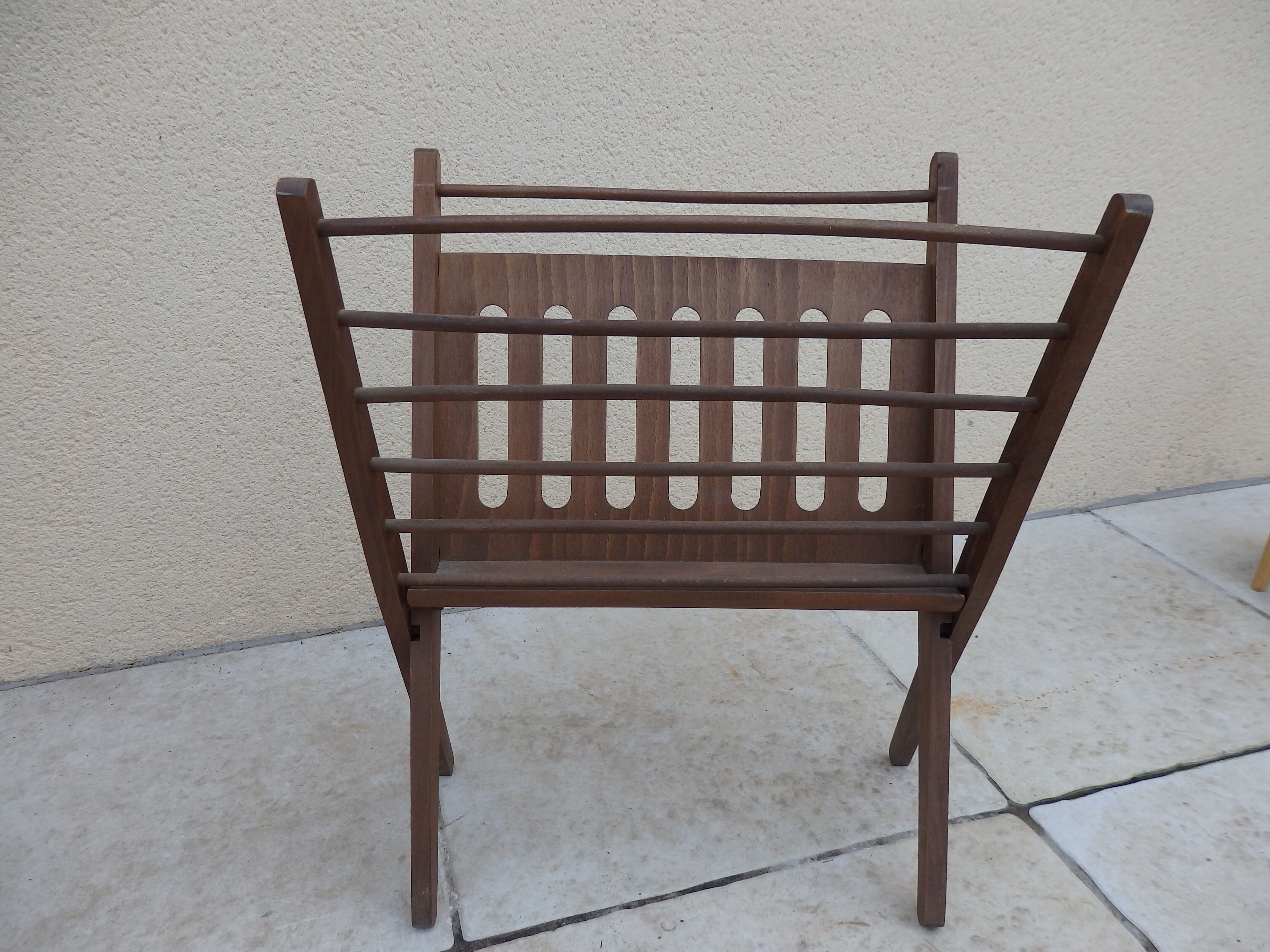 Scandinavian magazine holder by Cees Braakman vintage