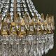 Lot - Pair of Swarovski crystal chandelier Italian design.