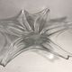Former center of table crystal Lorraine France shape star vintage cup