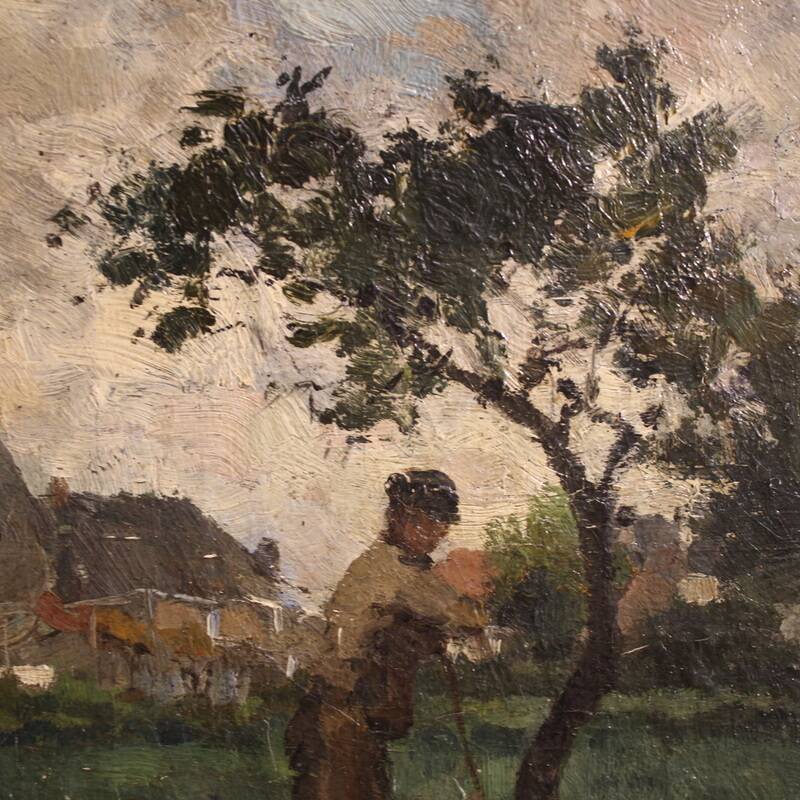 Dutch painting from the 19th century, Impressionist landscape