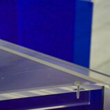 Two vintage Klein blue consoles 1988