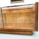 Vintage Siegel Paris workbench in oak and glass – 1950