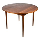 Table ronde en teck 1960