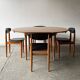1960s Mid-Century dining table and dining chairs by Schreiber Furniture