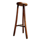 Rustic wooden stool