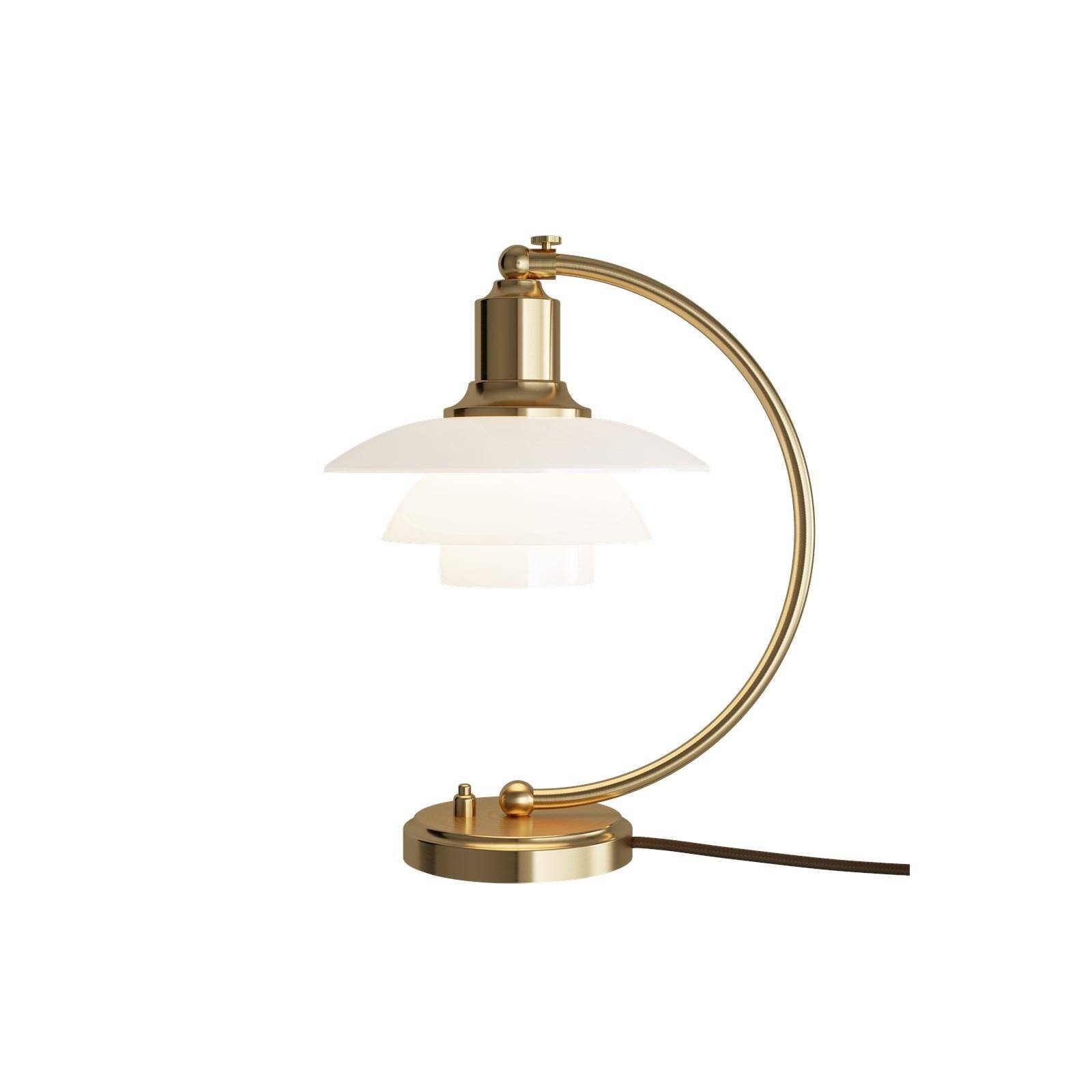 Table lamp LE by Poul Henningsen Model PH 2/2 'Luna' by Louis Poulsen