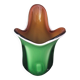 Colourful Murano-style vase