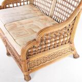 Rattan lounge