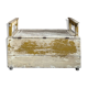 Patinated children's storage bench (renovated)