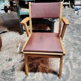 Vintage bridge armchair