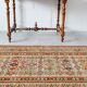 oriental vintage Keshan carpet Adoros, Persian carpet 86 x 180 cm