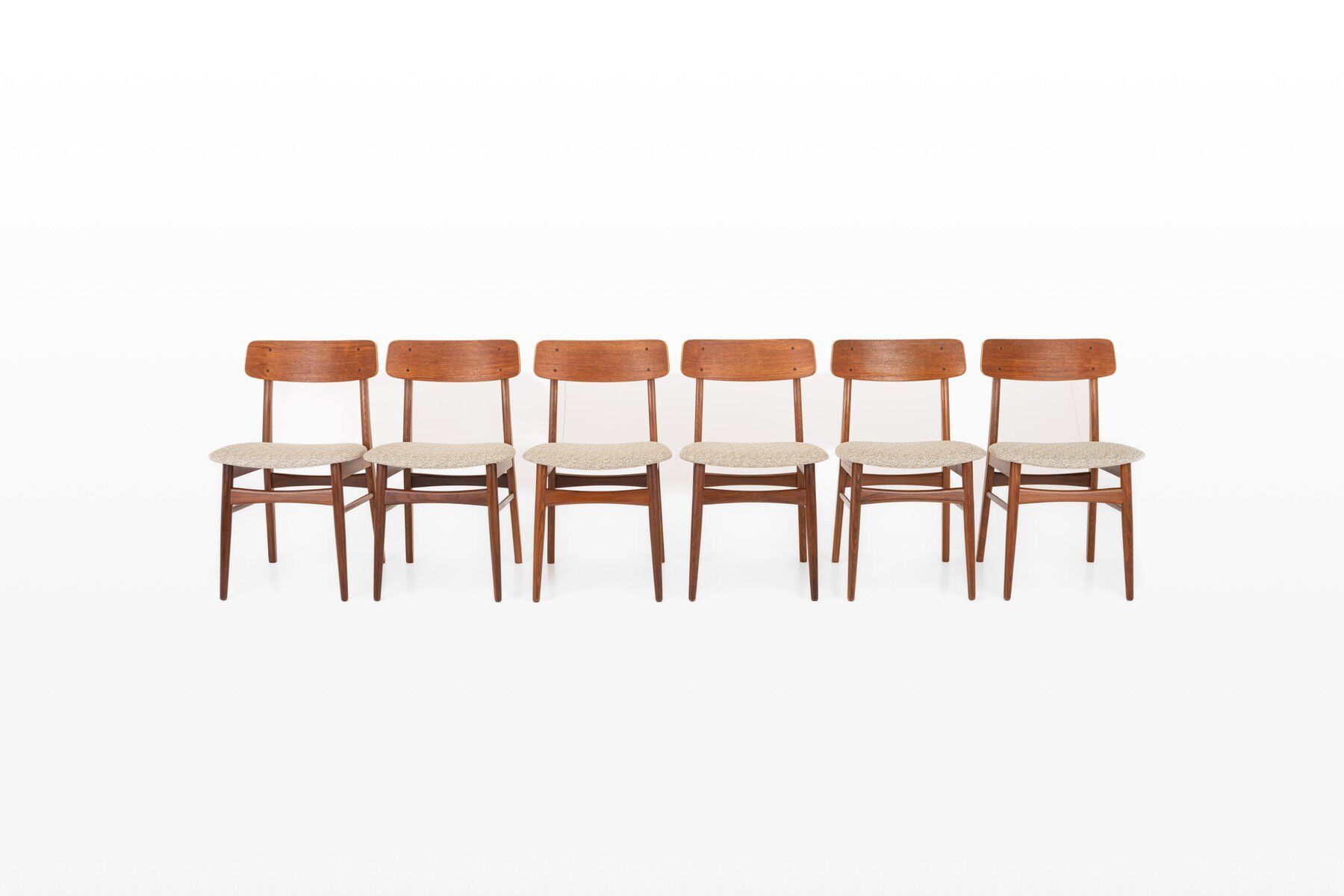 Dining chairs from Farstrup Møbler, 1960s, set of 6
