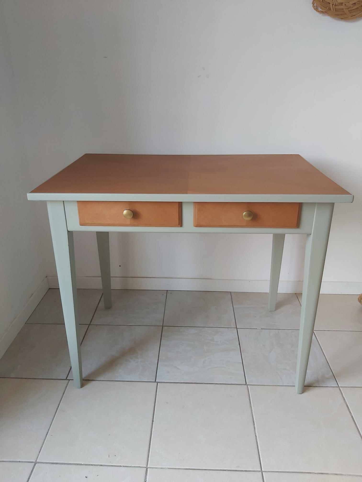 Vintage retro desk