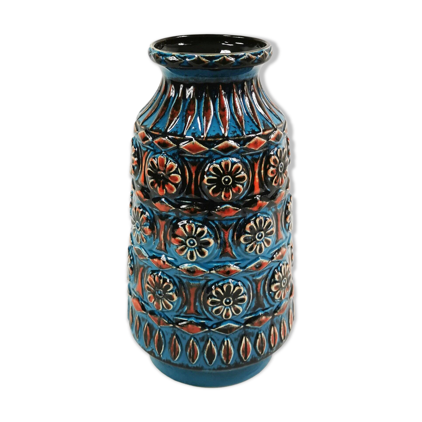 Large ceramic vase, Bay Keramik, Germany, 1970s