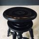 Early 20th Century Black Stained Piano Stool, 1890s