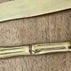 Housewife Table cutlery for 6 people. bamboo brass 78 pieces