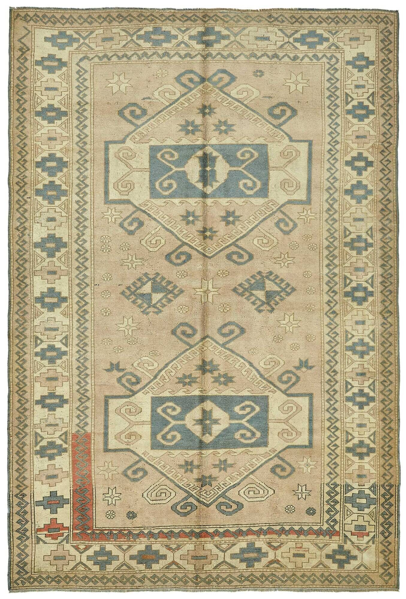 Turkish Vintage Anatolian Rug 172 cm x 254 cm